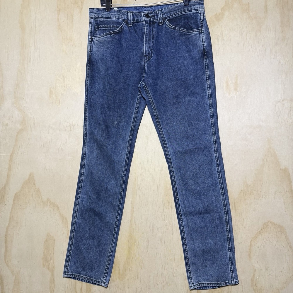 Levis‎ 511 Slim Fit Jeans Mens 34x32 Blue Denim Stretch Casual Pants